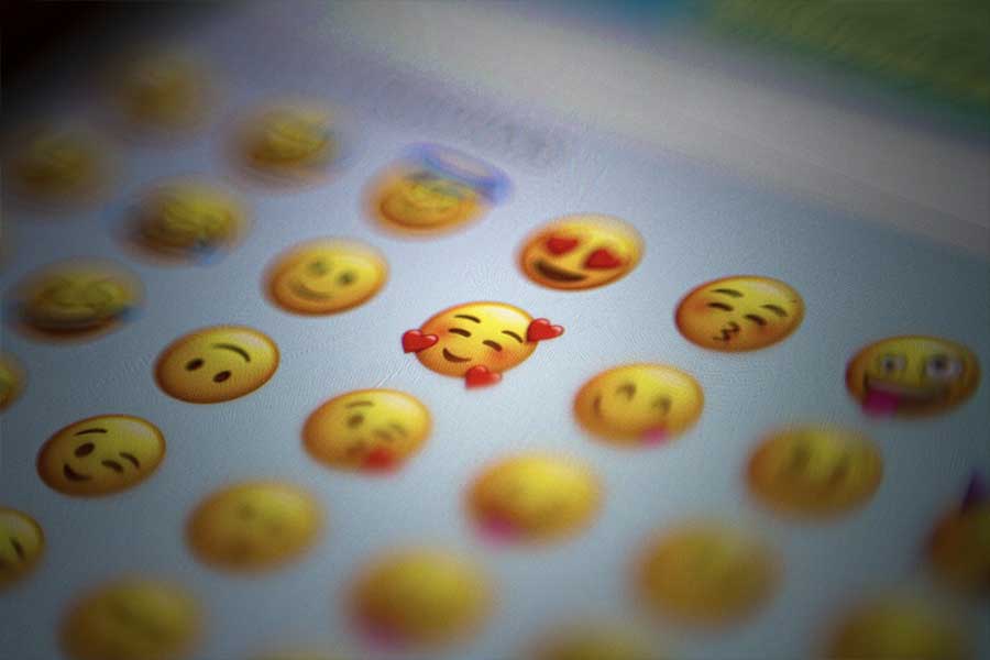 Einbindung von Emojis und weiteren Zeichen möglich